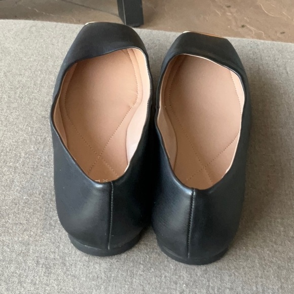 NWOB Alfani Womens Neptoon Faux Leather Square Toe Ballet Flats - Picture 4 of 5